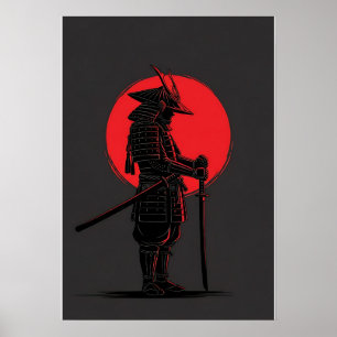 Bushido Code Samurai poster
