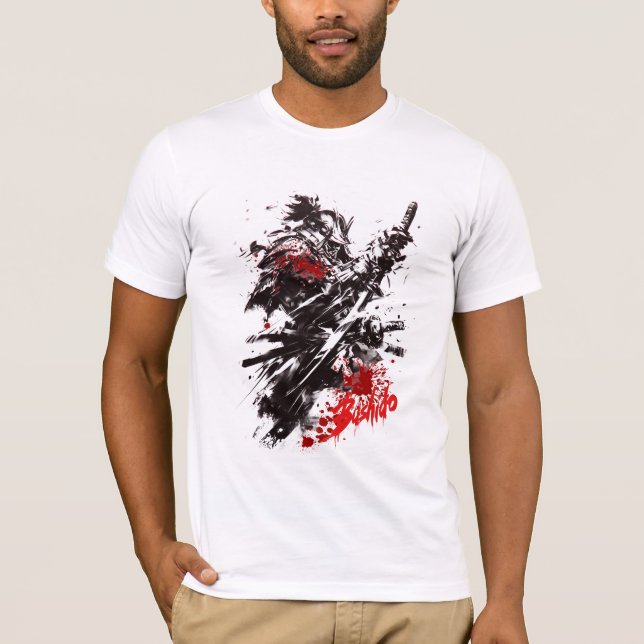 Bushido - Honour and Virtue T-Shirt (Front)