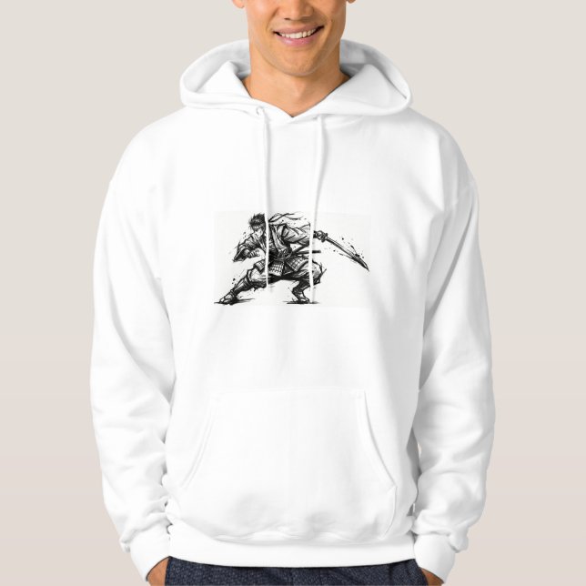 Bushido Hoodie Sweatshirt (Front)