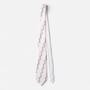 BUSHIDO KANJI red Tie