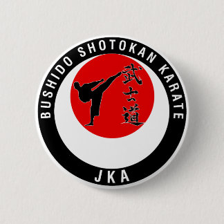 Bushido Logo Brand 6 Cm Round Badge