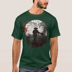 Bushido Oni Warrior Aesthetic Japanese Ghost Samur T-Shirt
