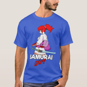 Bushido Ronin Japanese Samurai Girl T-Shirt