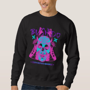 Bushido Vaporwave Grunge Samurai Japanese Warrior  Sweatshirt
