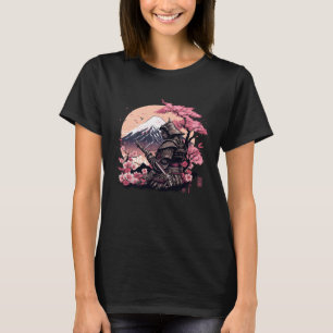 Bushido Vintage Samurai Japanese Warrior Retro Swo T-Shirt