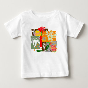 BUSHLAND FLORA - Australia Native flora Baby T-Shirt