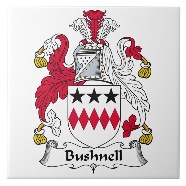Bushnell Family Crest Tile (Front)