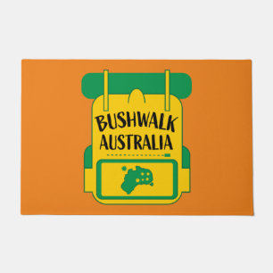 Bushwalking Australia Doormat