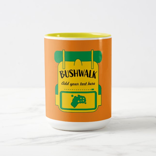 bushwalks australia  travel mug (Center)