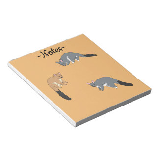 Bushy Tail Possums Notepad