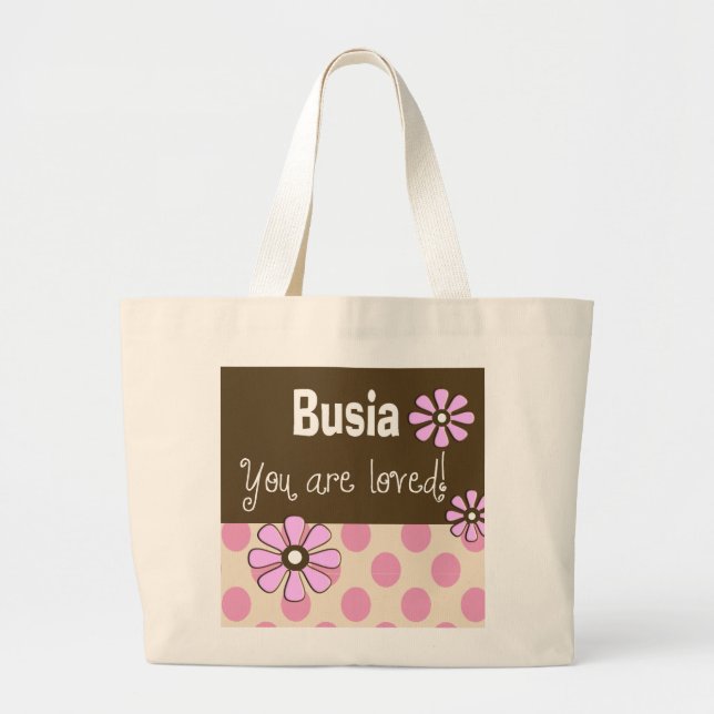 Busia Tote Bag Polish Grandmother (Front)