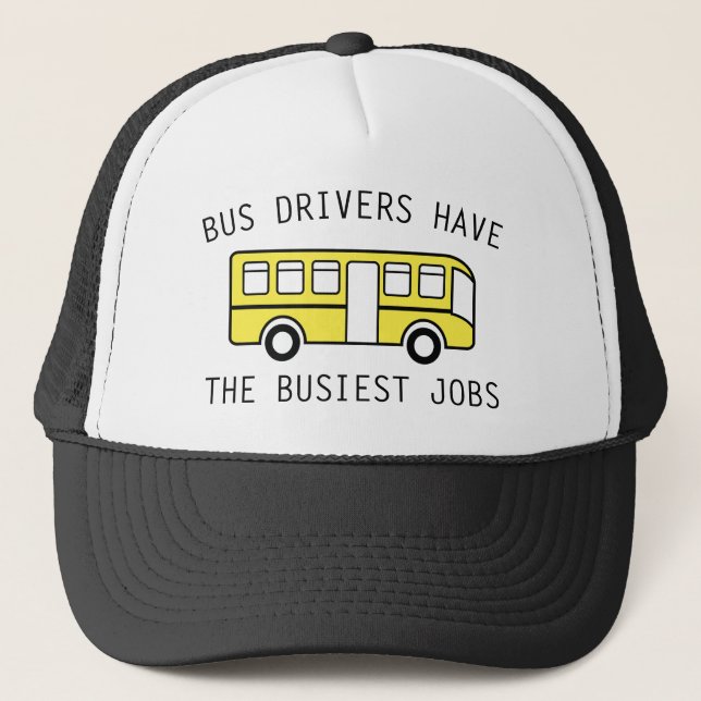 Busiest Jobs Trucker Hat (Front)