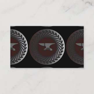 Business, 3.5" x 2.0", 100 pack - ANVIL & HAMMERS Business Card