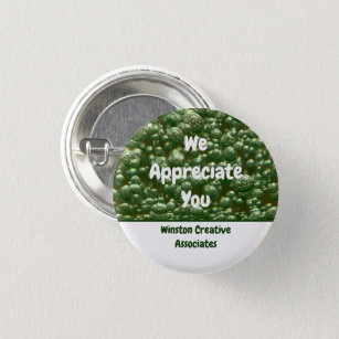 Business Abstract Customer Employee Appreciation  3 Cm Round Badge
