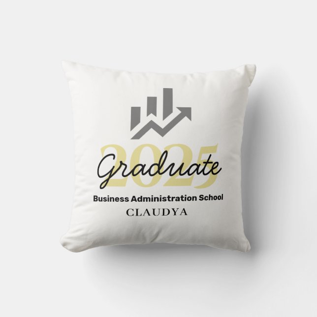 Business Administration Graduate Class of 2025 Cushion (Front)