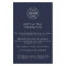 Business Advertising | Navy Blue Modern Logo  