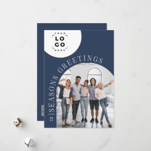 Business Arch Photo blue logo Christmas Holiday