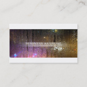 business as usual card
