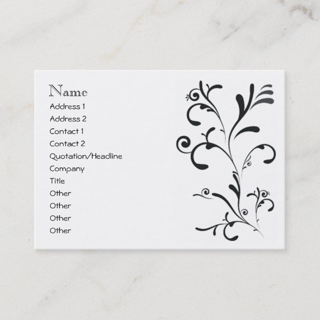 business & beauty card (Front)