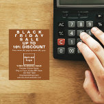 Business Black Friday Sale on Brown Flyer<br><div class="desc">Customisable flyer with Black Friday Sale, your business name and other information of your business, a marketing material that you can use to attract more customers. Customise it and distribute it to attract more customers to buy your products or clients to like your services. Design colours are light brown and...</div>