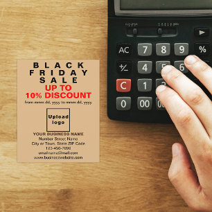 Business Black Friday Sale on Light Brown Flyer
