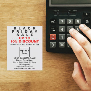 Business Black Friday Sale on White Flyer