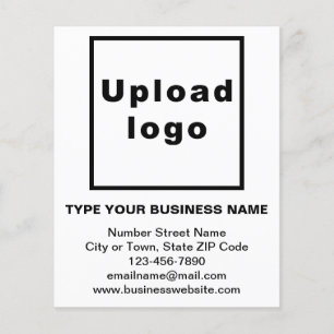 Business Brand on White Paper Sheet