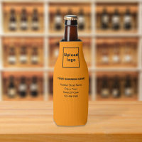 Business Brand Orange Colour Bottle Cooler