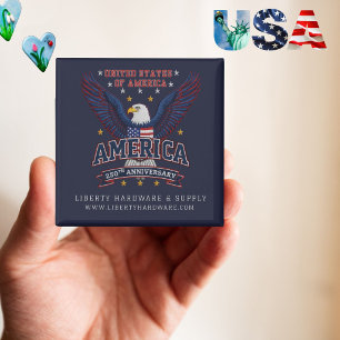 Business Branding 250th Custom Magnet