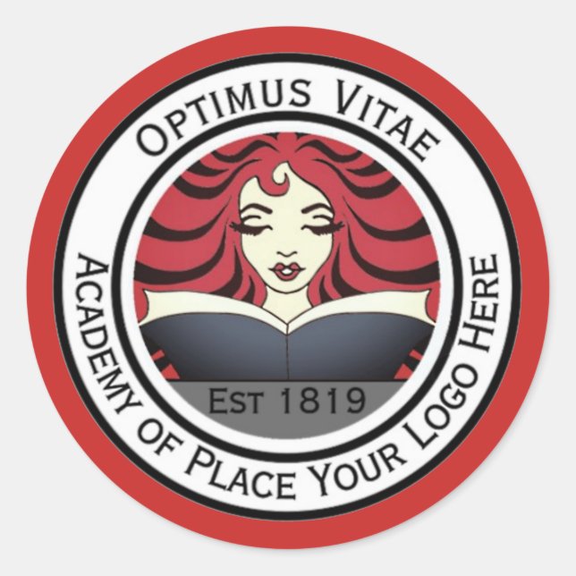 Business Branding.Add Your Logo. Promotional Label (Front)