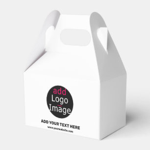 Business Branding Customisable Add Your Logo Favour Box