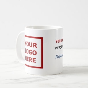 Business Branding Promotional Logo Slogan Website Coffee Mug