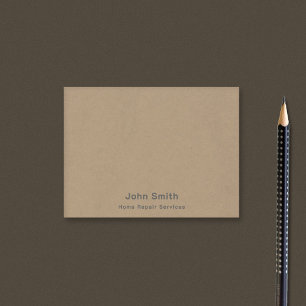 Business Brown Kraft Post-it Notes