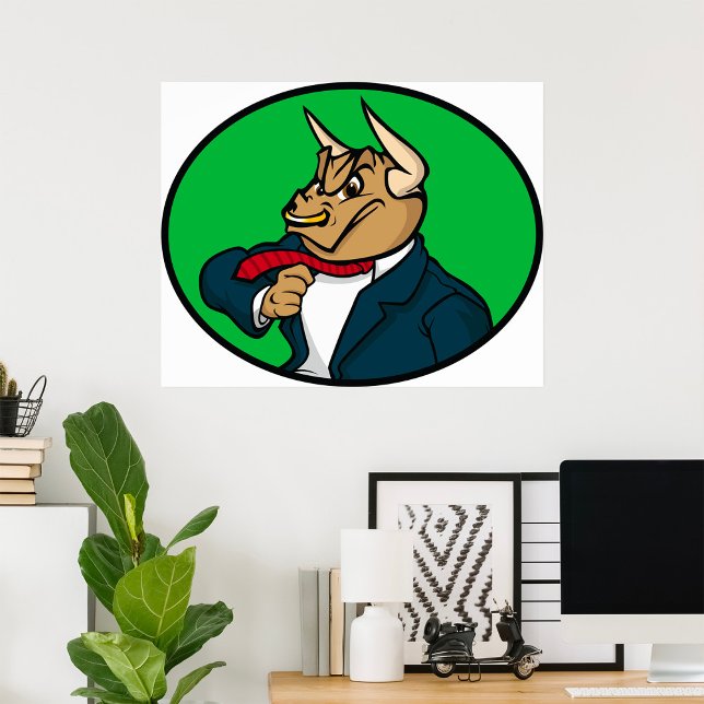 Business Bull Poster (Creator Uploaded)