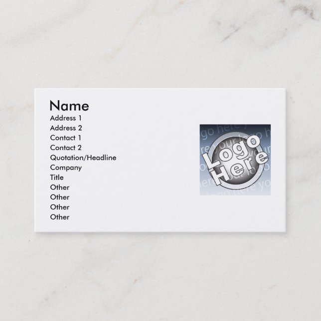Business Business Card (Front)