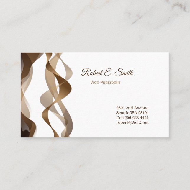 Business Calling Card (Front)