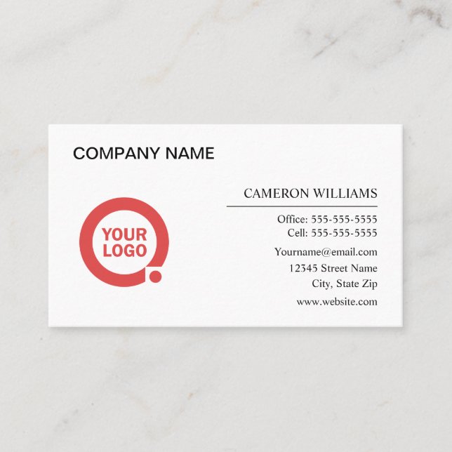 Business Card (Front)