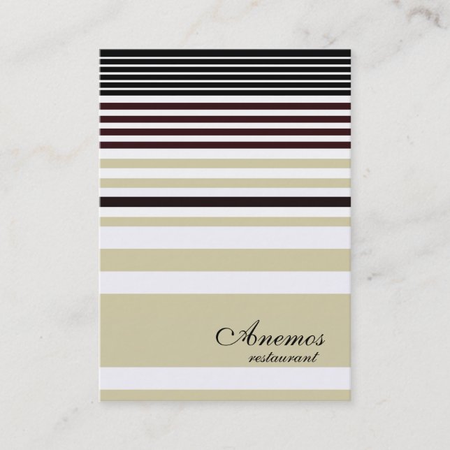 business card (Front)