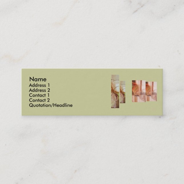 Business card (Front)