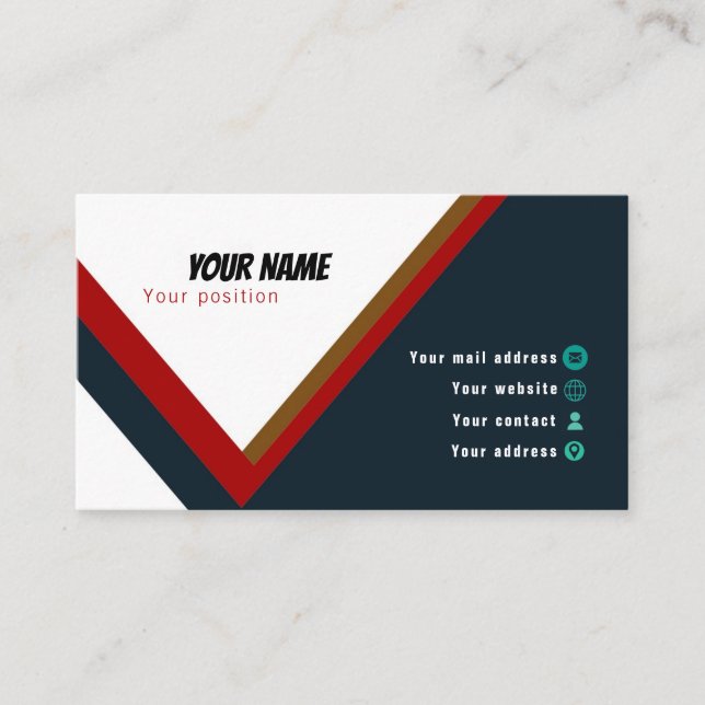 Business Card  (Front)