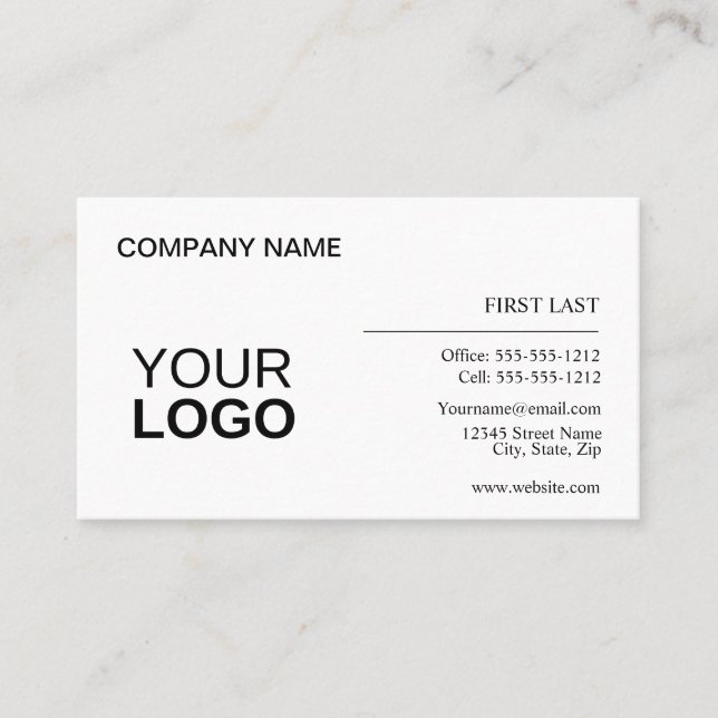 Business Card (Front)