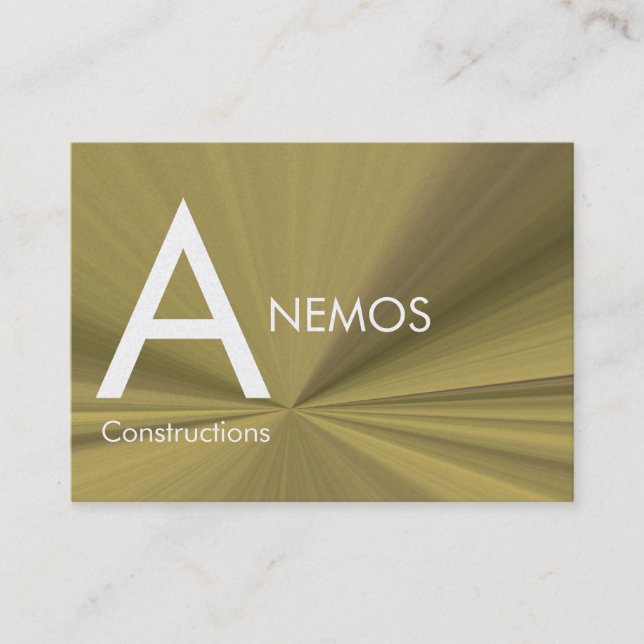 business card (Front)