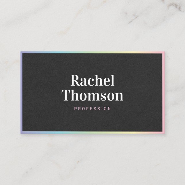 Business Card  (Front)