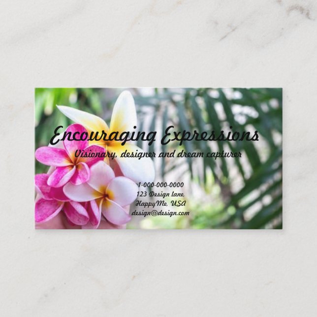 business card (Front)