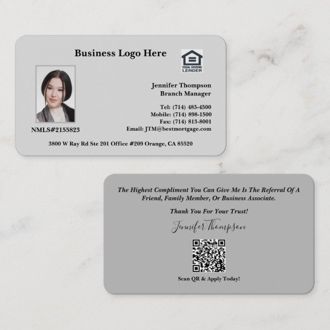 Business Card (Front/Back)
