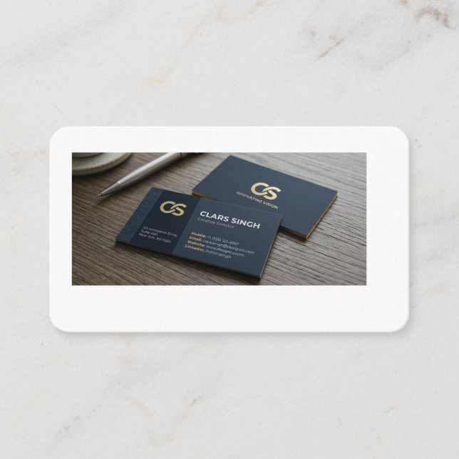 business card (Front)