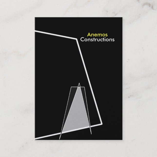business card (Front)