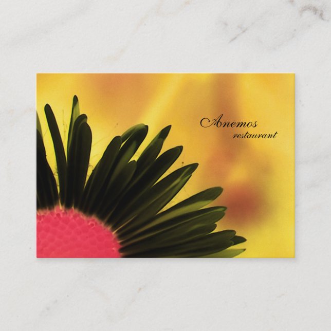 business card (Front)