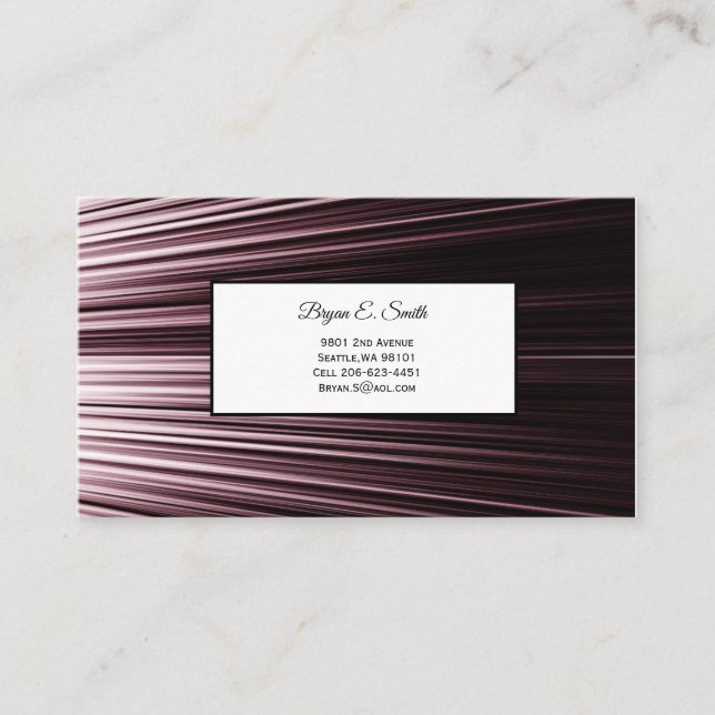 Business Card (Front)