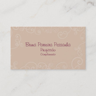 Business card Aged Rose